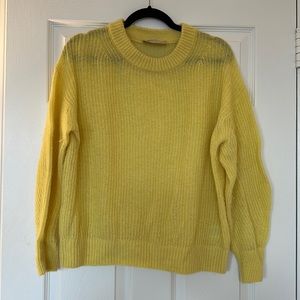 Everlane alpaca sweater - yellow size M